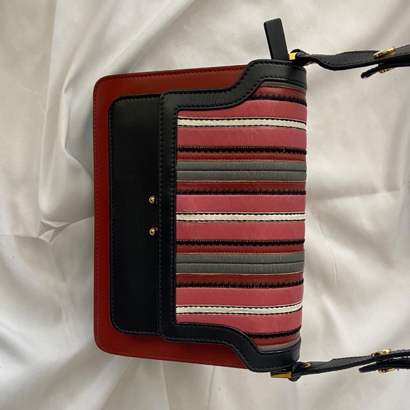 MARNI - Medium Multicolor Trunk Bag - Picture 3 of 11